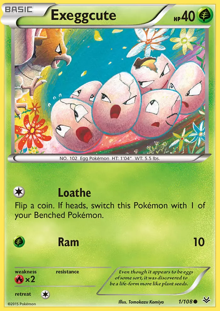 XY Roaring Skies - Exeggcute
