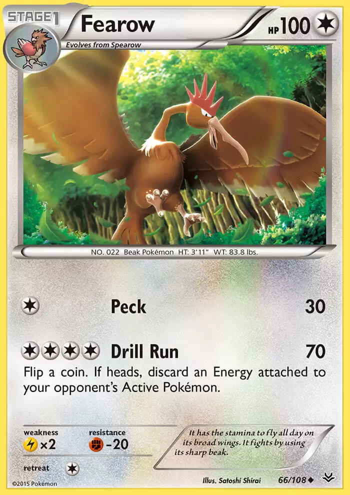 XY Roaring Skies - Fearow