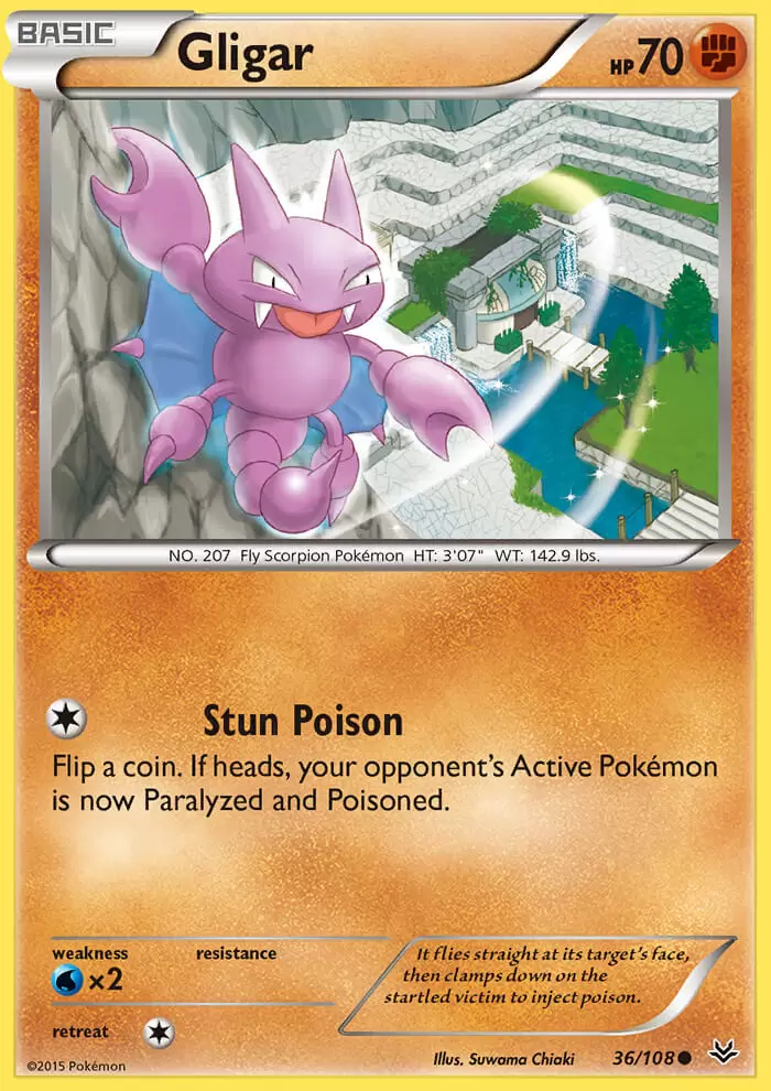 XY Roaring Skies - Gligar