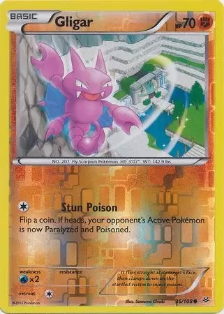 XY Roaring Skies - Gligar Reverse