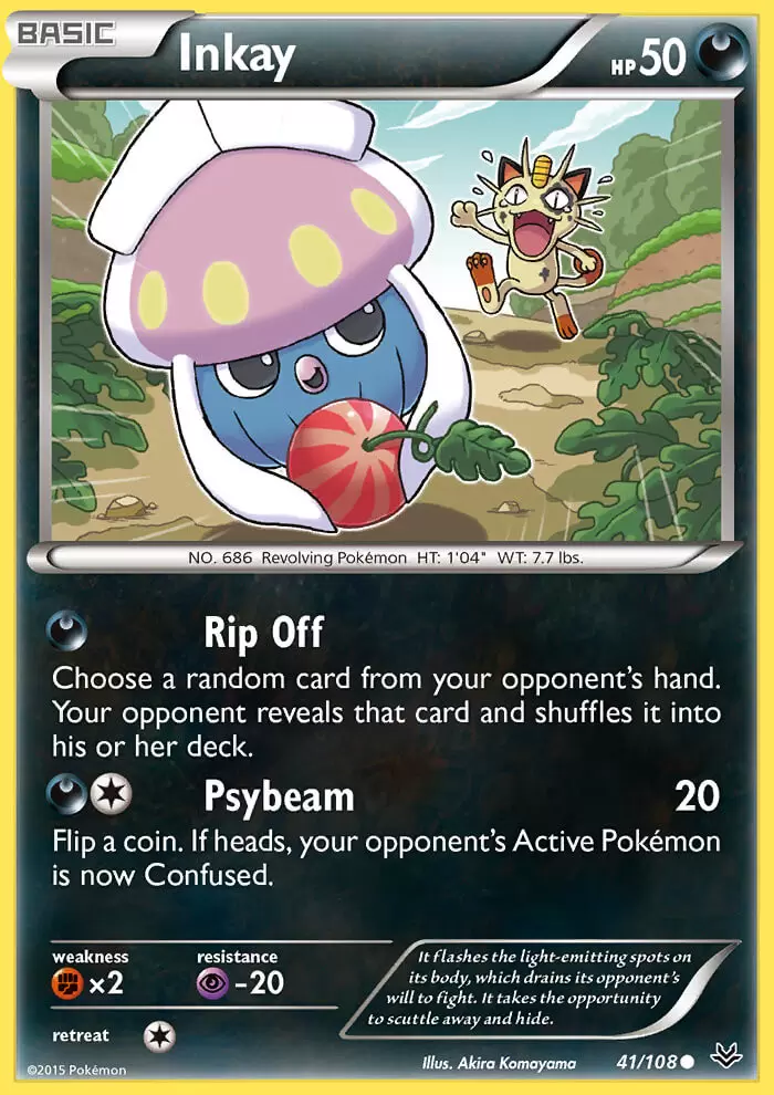 XY Roaring Skies - Inkay