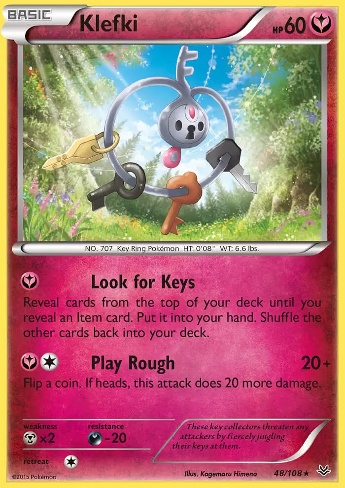 XY Roaring Skies - Klefki