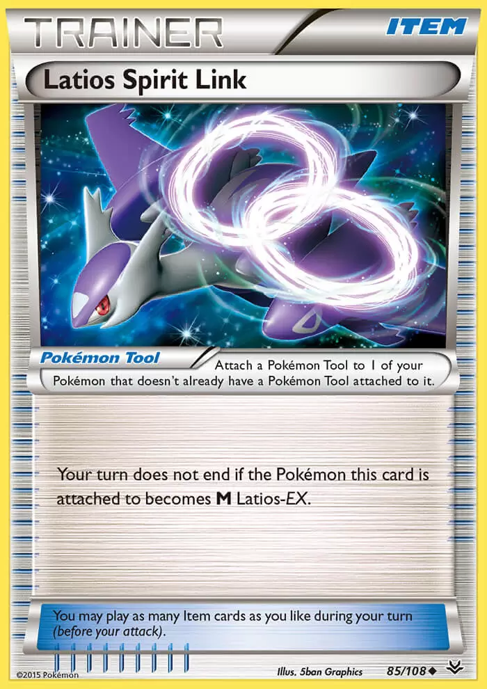 XY Roaring Skies - Latios Spirit Link