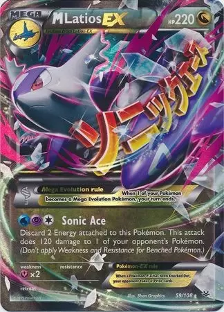 XY Roaring Skies - M Latios EX