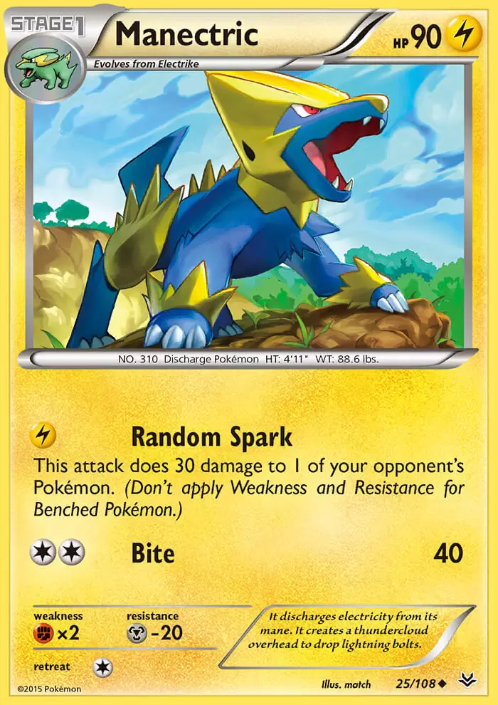 XY Roaring Skies - Manectric