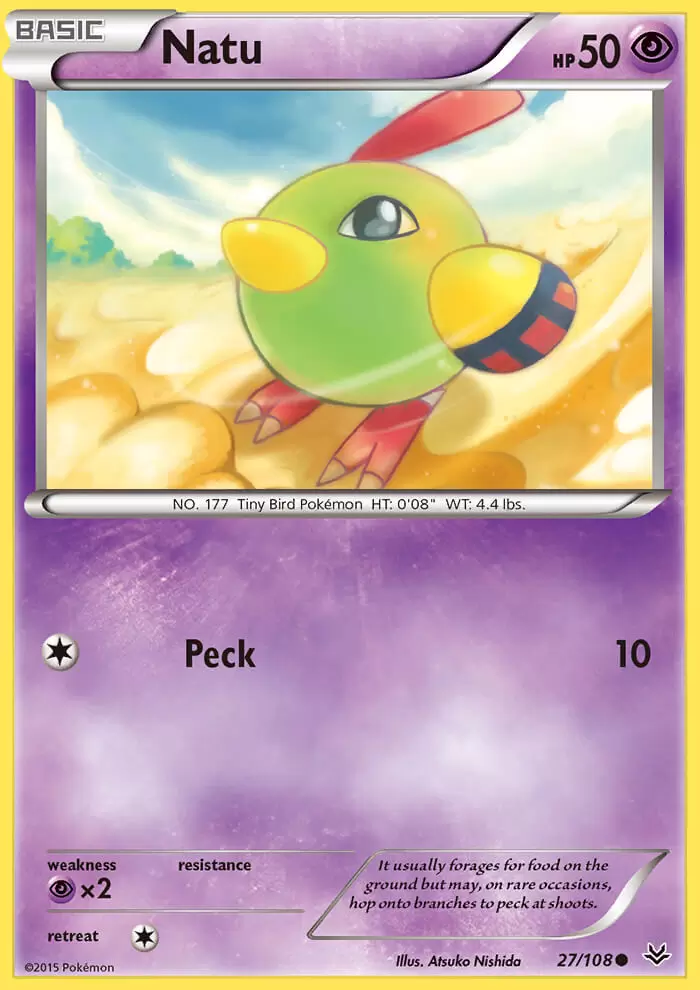 XY Roaring Skies - Natu