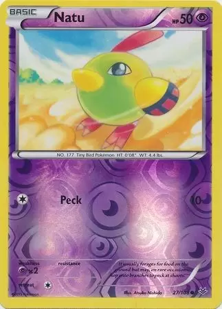 XY Roaring Skies - Natu Reverse