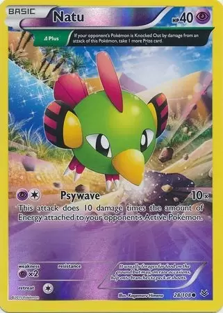 XY Roaring Skies - Natu Reverse