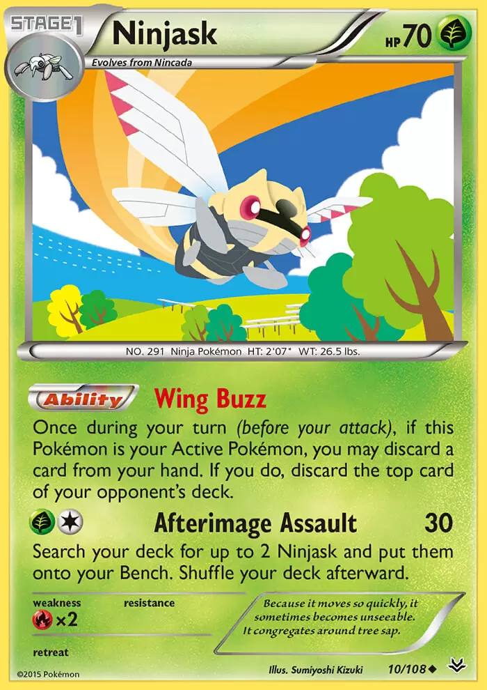 XY Roaring Skies - Ninjask