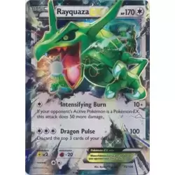  Pokemon - Rayquaza-EX (104/108) - XY Roaring Skies - Holo :  Toys & Games