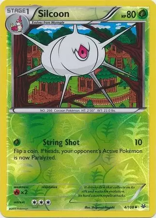 XY Roaring Skies - Silcoon Reverse