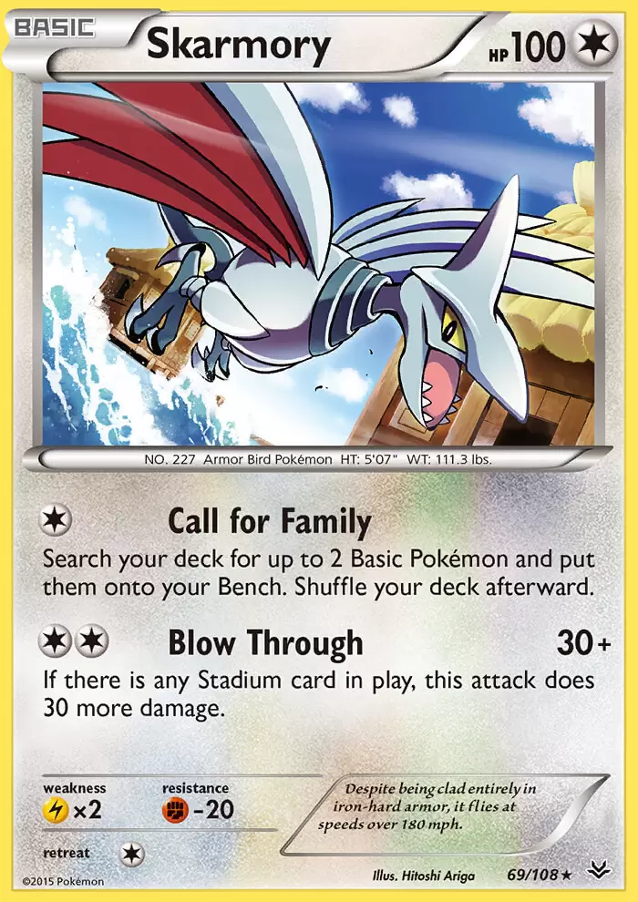 XY Roaring Skies - Skarmory