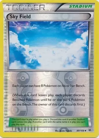 XY Roaring Skies - Sky Field Reverse