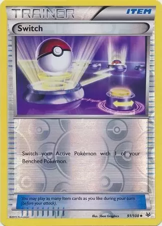 XY Roaring Skies - Switch Reverse