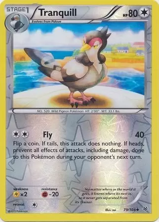 XY Roaring Skies - Tranquill Reverse