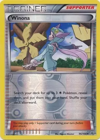 XY Roaring Skies - Winona Reverse