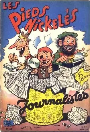 Les Pieds Nickelés - 1946 - Les Pieds Nickelés journalistes