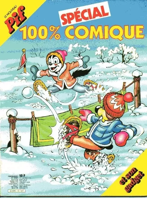 Pif Gadget Spécial 100% comique - 100% comique