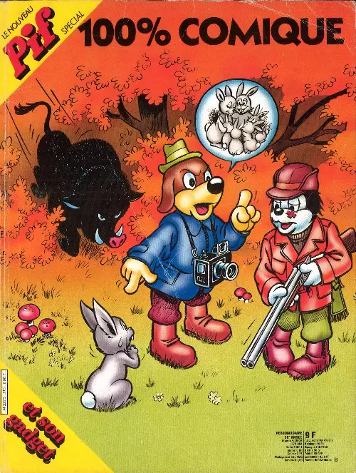 Pif Gadget Spécial 100% comique - Dans le Pacifique