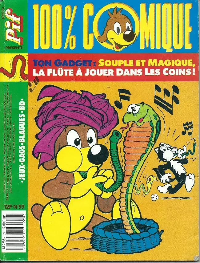 Pif Gadget Spécial 100% comique - Le billot de l\'espace