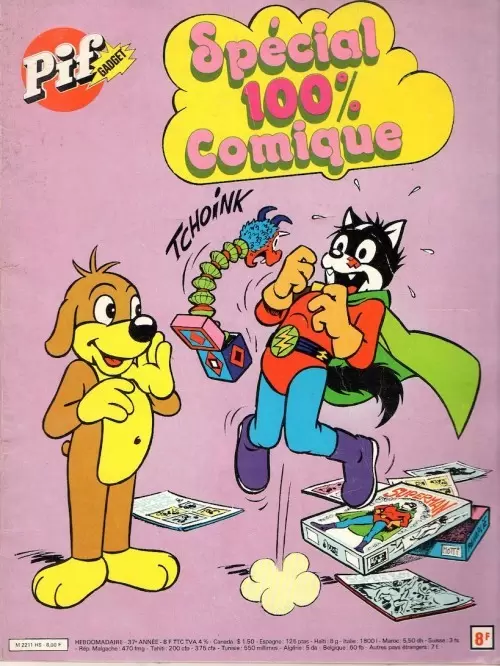 Pif Gadget Spécial 100% comique - Pif (Gadget Spécial 100% Comique)
