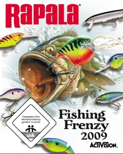 SONY PLAYSTATION 2 PS2 RAPALA PRO FISHING VIDEO GAME - COMPLETE 