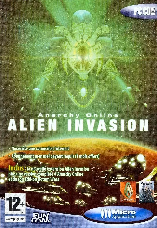 Jeux PC - Anarchy Online : Alien Invasion