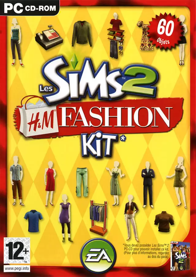 Jeux PC - Les Sims 2 : Kit H&M Fashion