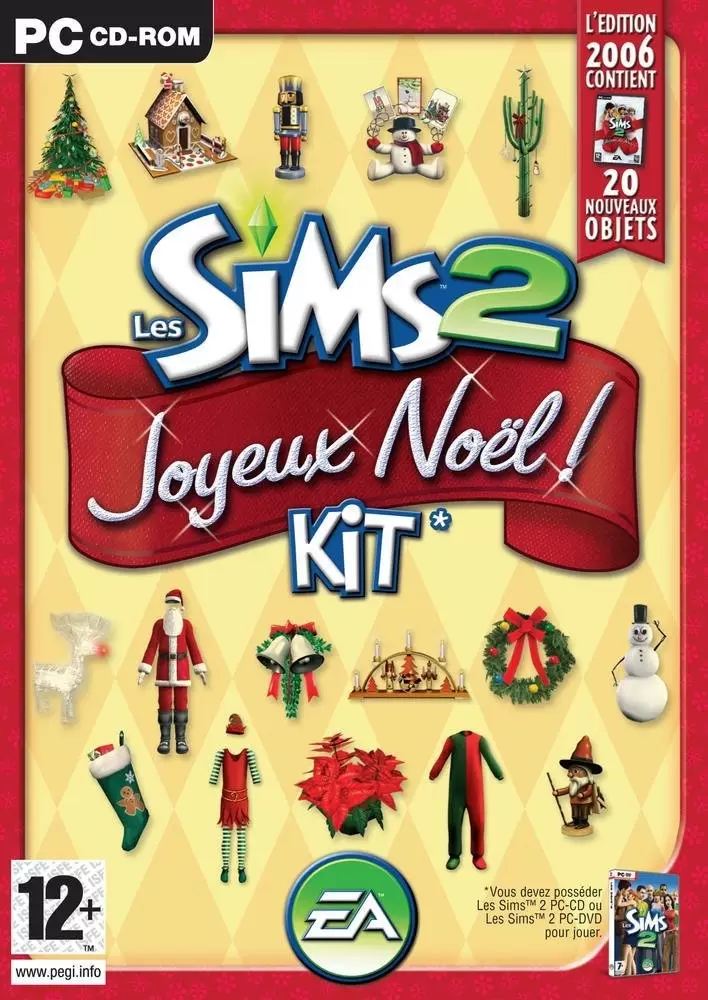PC Games - Les Sims 2 : Kit Joyeux Noël