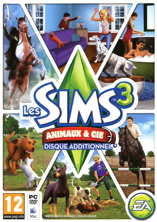 Jeux PC - Les Sims 3 : Animaux & Cie