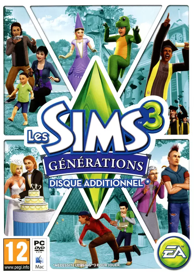 PC Games - Les Sims 3 : Générations