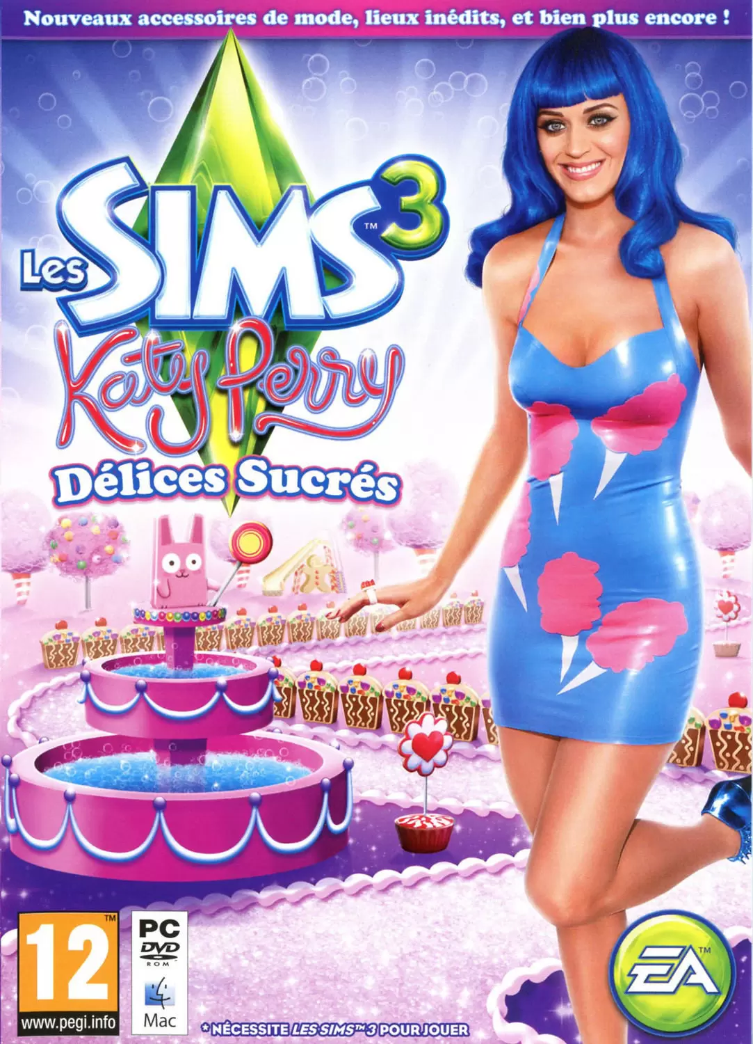Jeux PC - Les Sims 3 : Katy Perry - Délices Sucrés