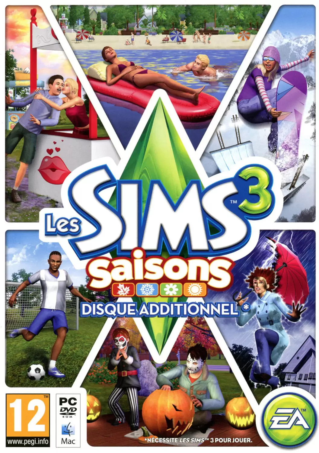 Jeux PC - Les Sims 3 : Saisons