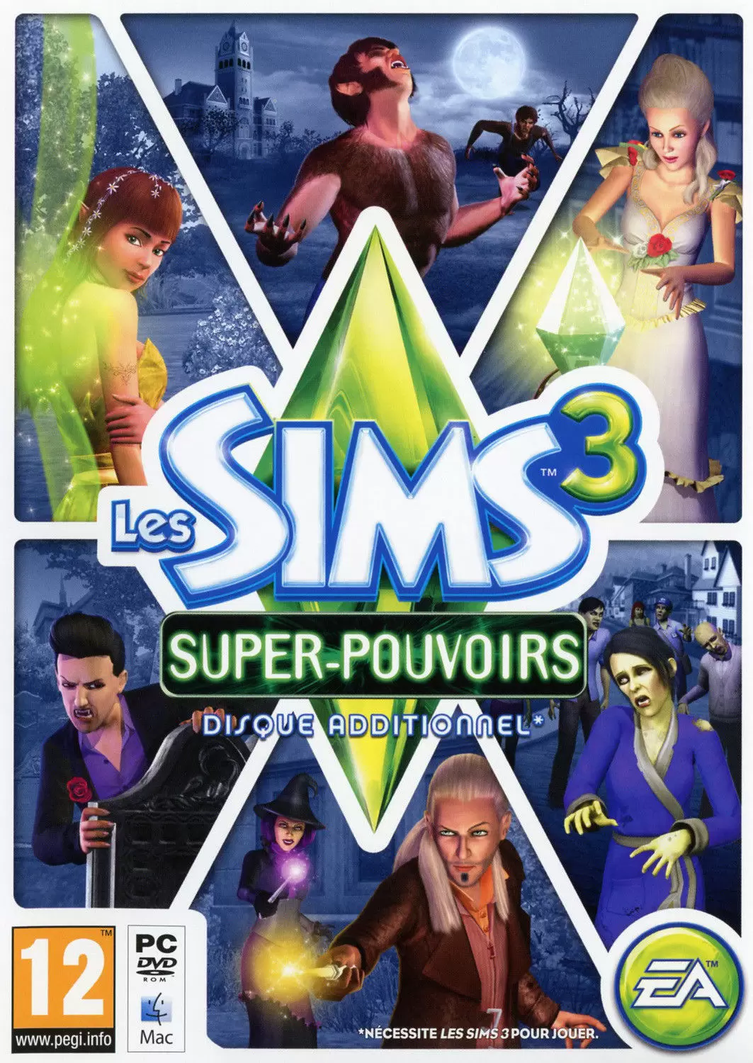 Jeux PC - Les Sims 3 : Super-pouvoirs