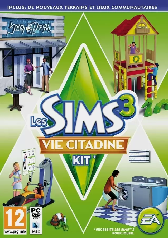 Jeux PC - Les Sims 3 : Vie Citadine Kit