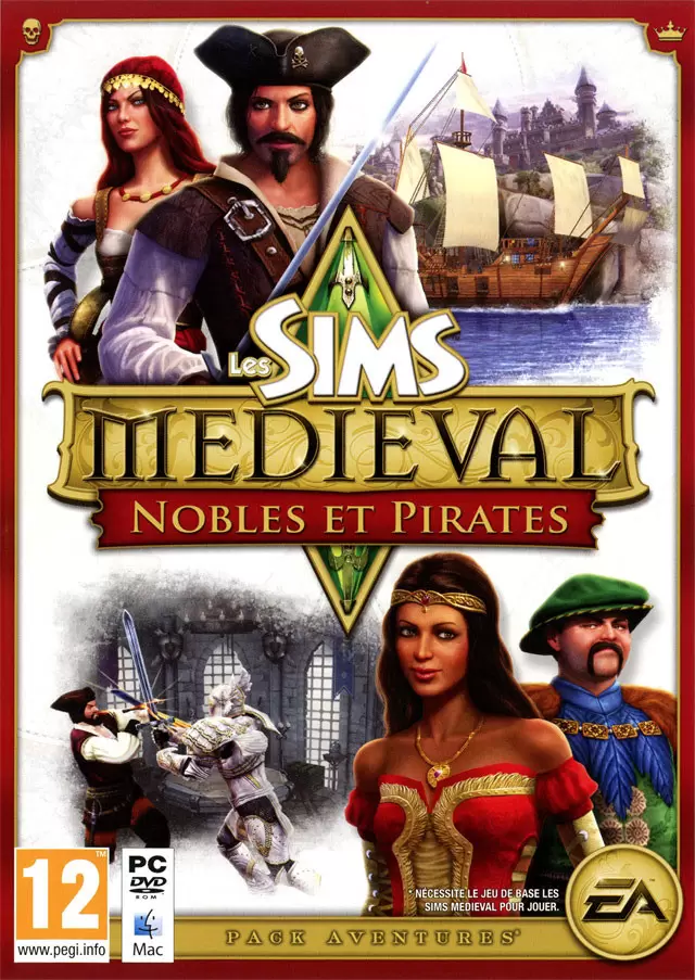 Jeux PC - Les Sims Medieval : Nobles & Pirates