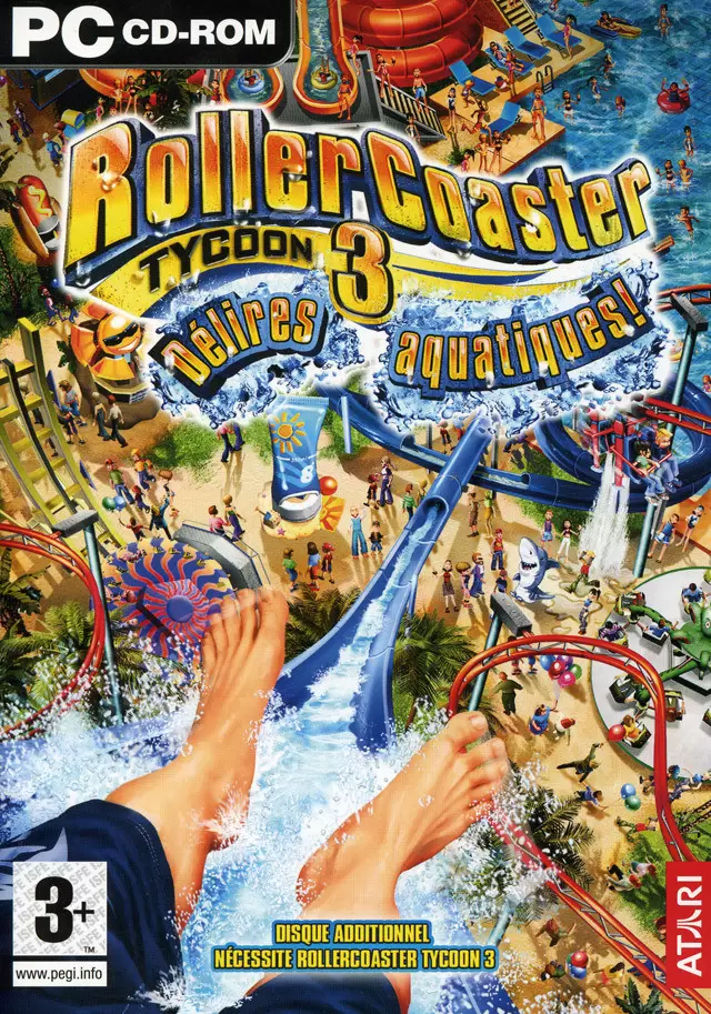 Jeux PC - Rollercoaster Tycoon 3 : Délires Aquatiques