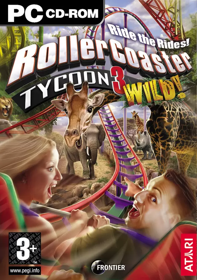 Jeux PC - Rollercoaster Tycoon 3 : Distractions Sauvages