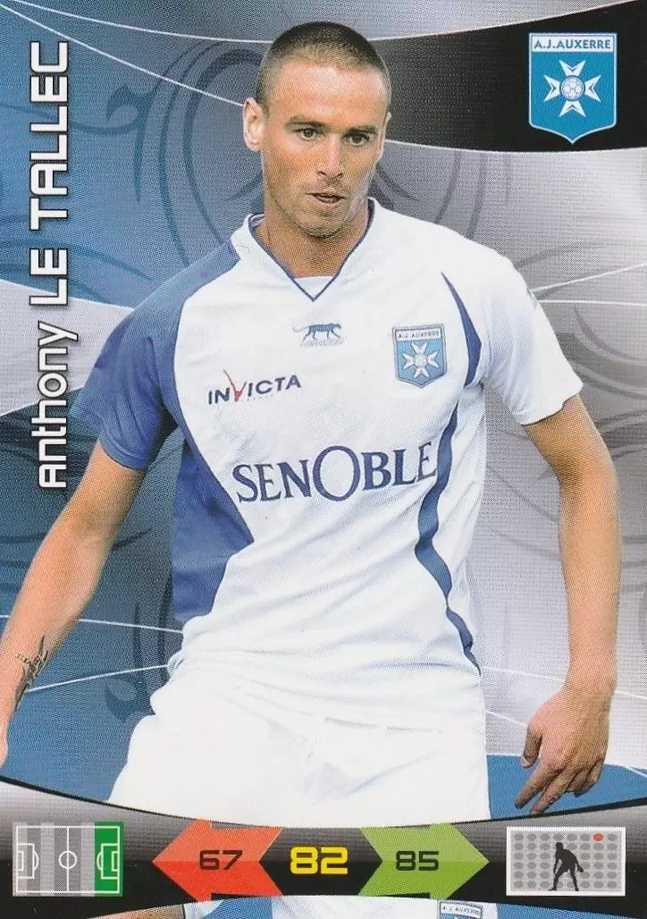 Adrenalyn XL: 2010-211 - Anthony Le Tallec - Auxerre