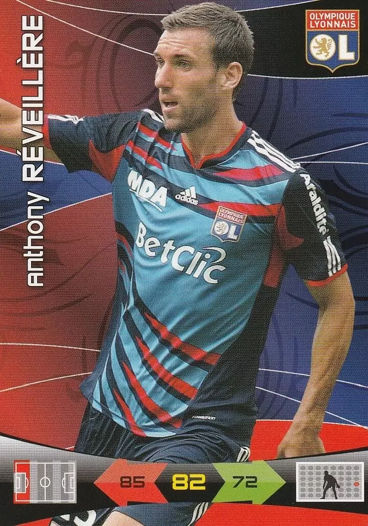 Adrenalyn XL: 2010-211 - Anthony Reveillere - Lyon
