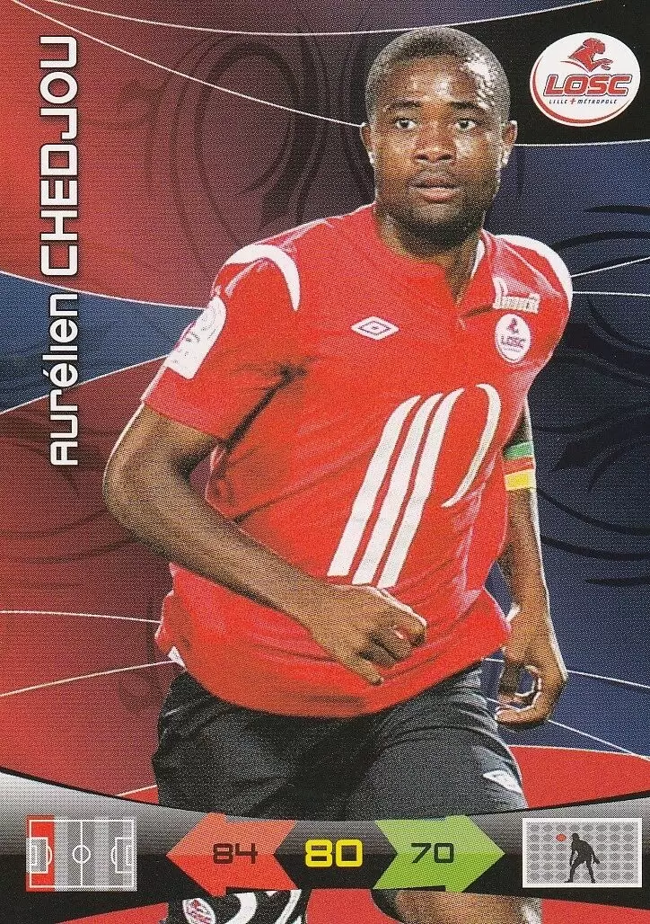 Adrenalyn XL: 2010-211 - Aurelien Chedjou - Lille