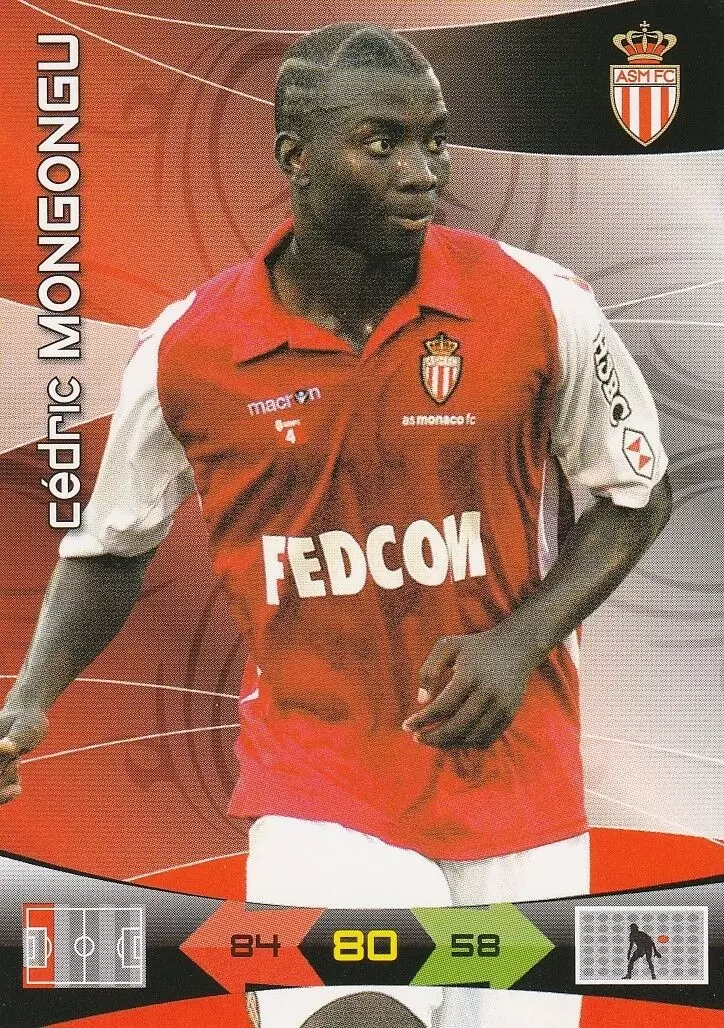 Adrenalyn XL: 2010-211 - Cedric Mongongu - Monaco