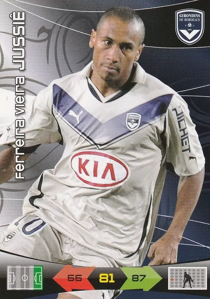 Adrenalyn XL: 2010-211 - Ferreira Vieira Jussie - Bordeaux