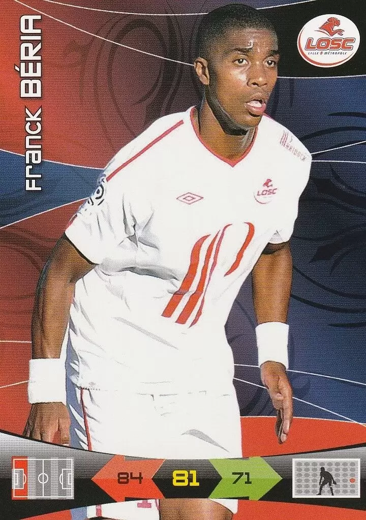 Adrenalyn XL: 2010-211 - Franck Beria - Lille