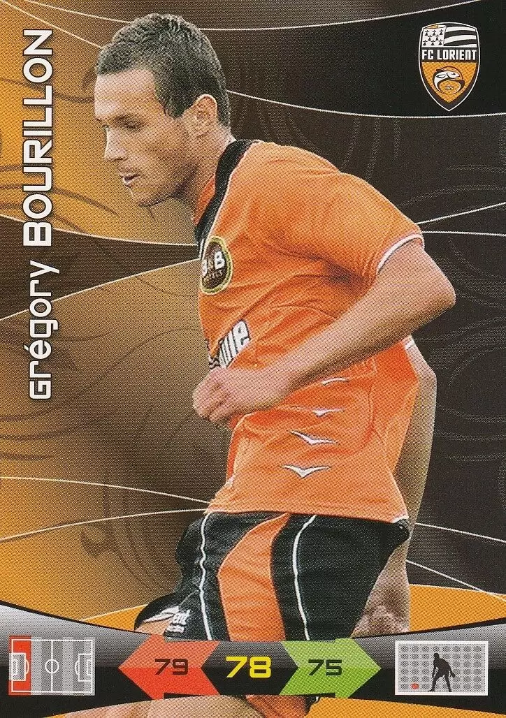 Adrenalyn XL: 2010-211 - Gregory Bourillon - Lorient