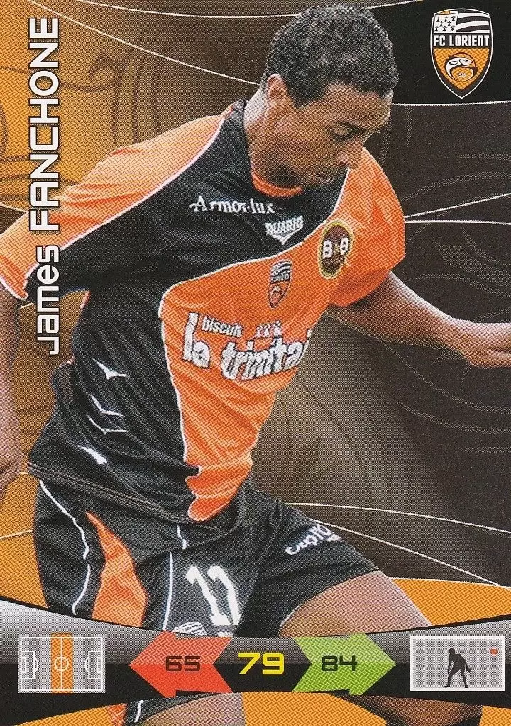 Adrenalyn XL: 2010-211 - James Fanchone - Lorient