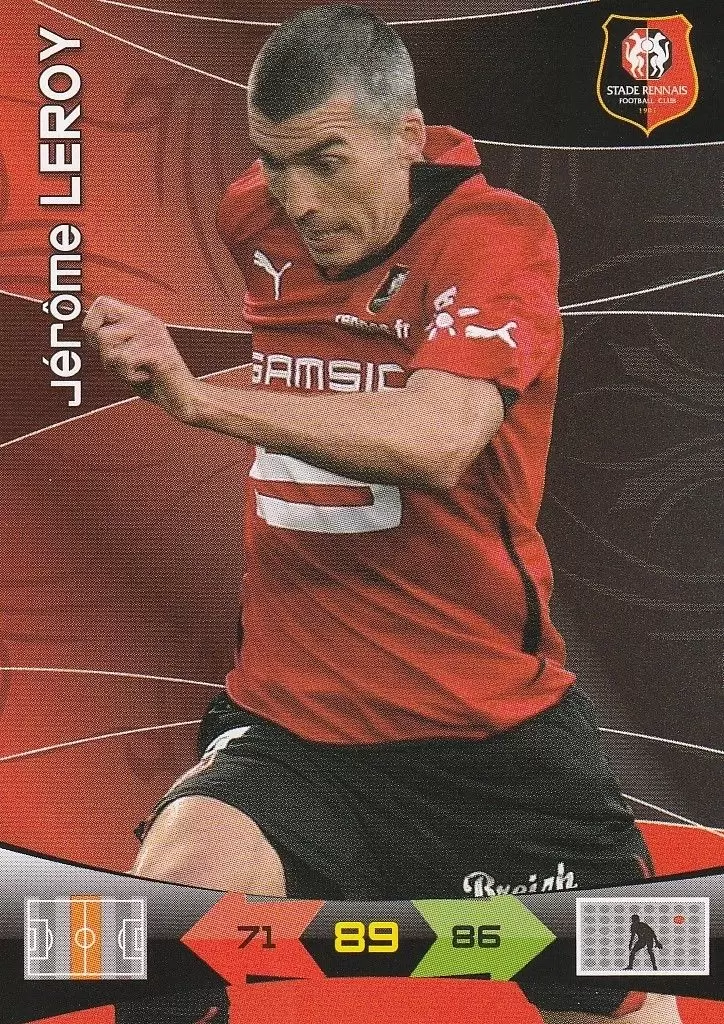 Adrenalyn XL: 2010-211 - Jerome Leroy - Stade Rennais