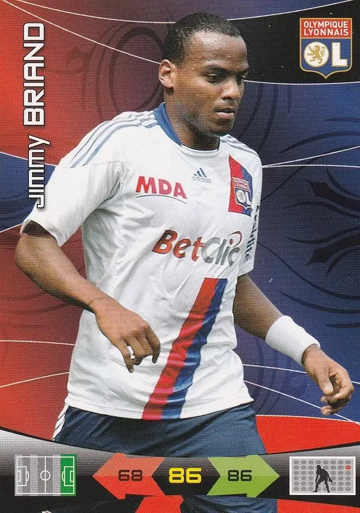 Adrenalyn XL: 2010-211 - Jimmy Briand - Lyon