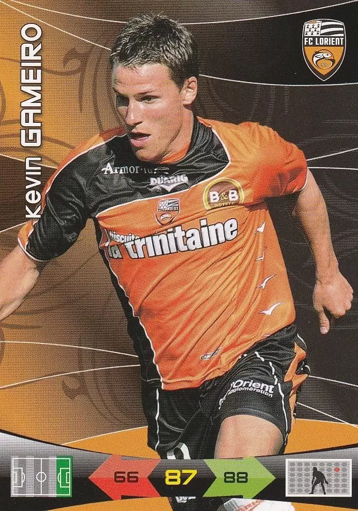 Adrenalyn XL: 2010-211 - Kevin Gameiro - Lorient