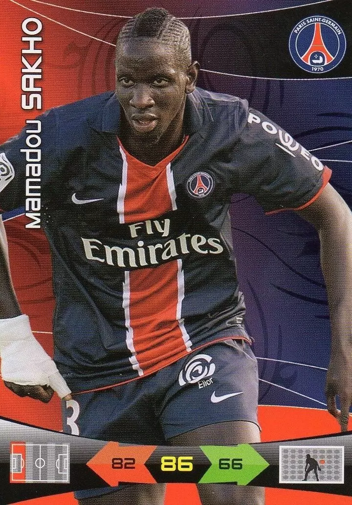 Adrenalyn XL: 2010-211 - Mamadou Sakho - PSG